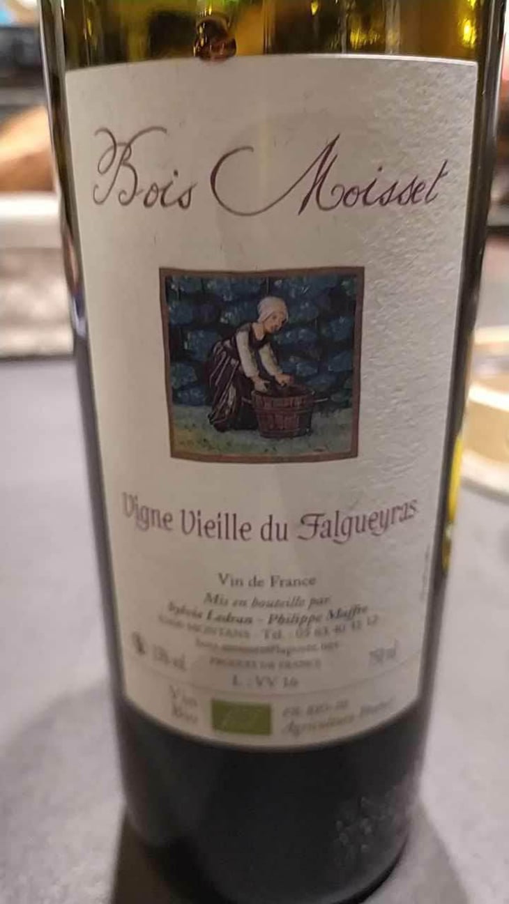 Vigne Vieille Du Falgueyras - Domaine Ferme Bois Moisset - Sylvie & Philippe Maffre 