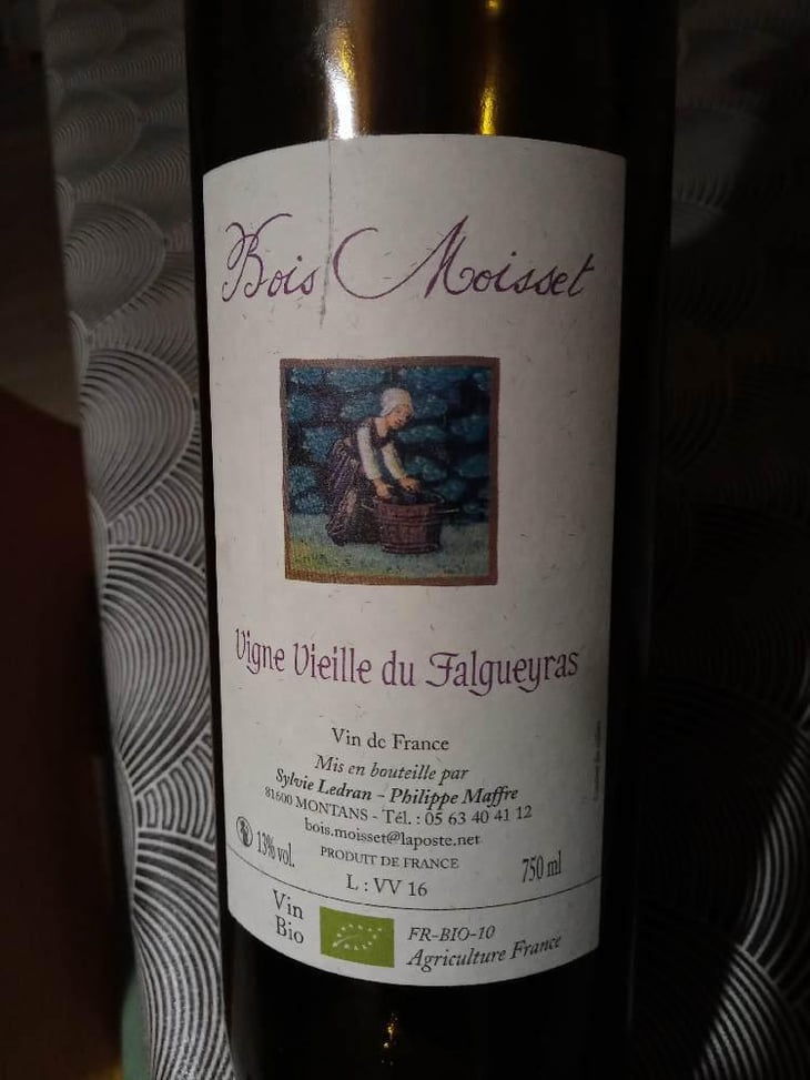 Vigne Vieille Du Falgueyras - Domaine Ferme Bois Moisset - Sylvie & Philippe Maffre 