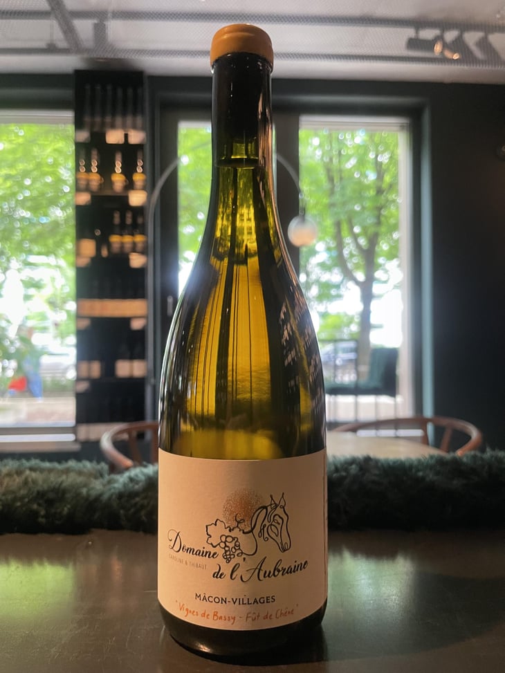 Vignes de Bassy - Fût de Chêne - Domaine de l'Aubraine - Caroline & Thibaut Pariset -2023