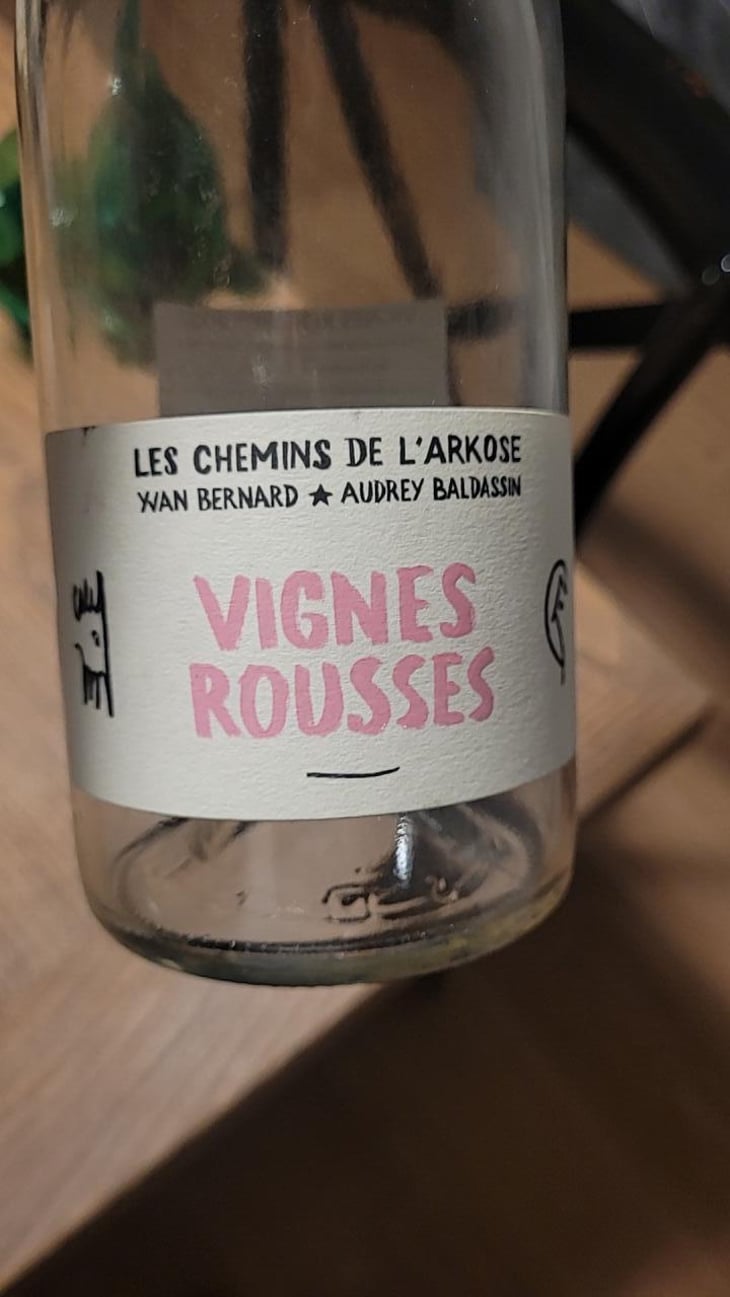 Vignes Rousses - Les Chemins de l'Arkose - Yvan Bernard & Audrey Baldassin 