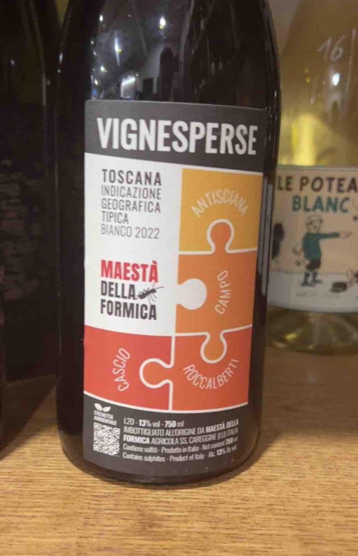 Vignesperse - Maestà della formica agricola SS - Andrea Elmi, Gian Luca Guidi & Marco Raffaelli -2022