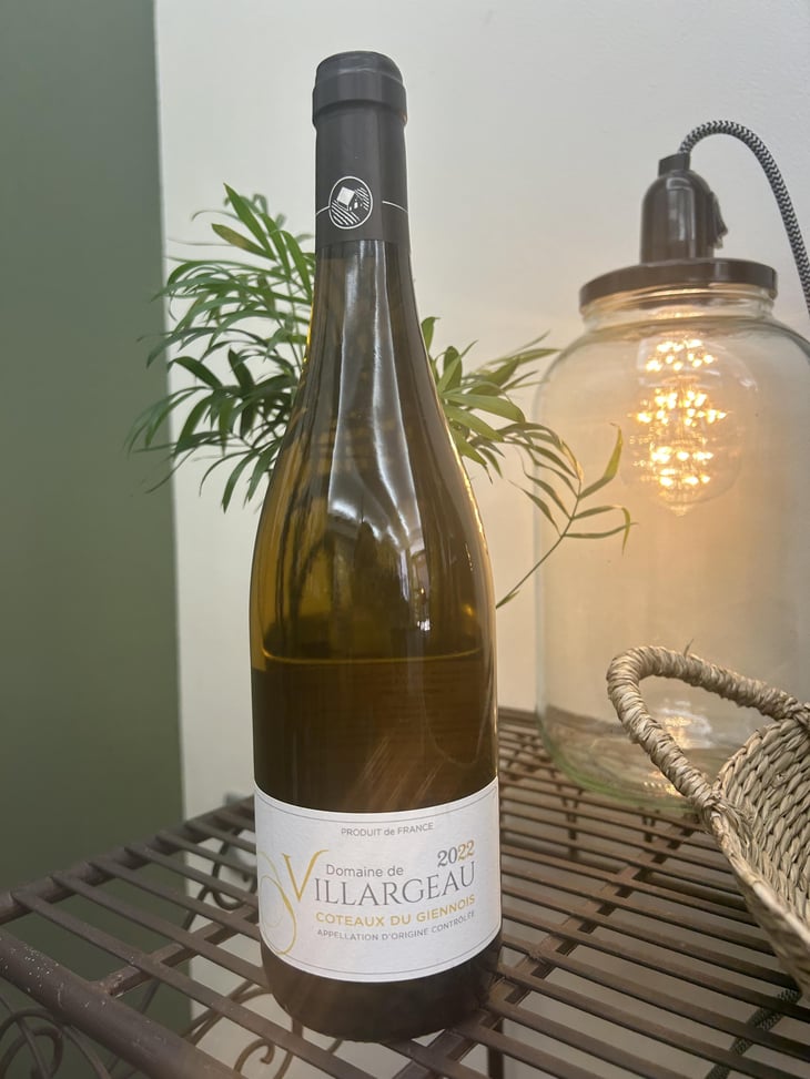 Villargeau Blanc - Domaine de villargeau - Christophe Monget -2023