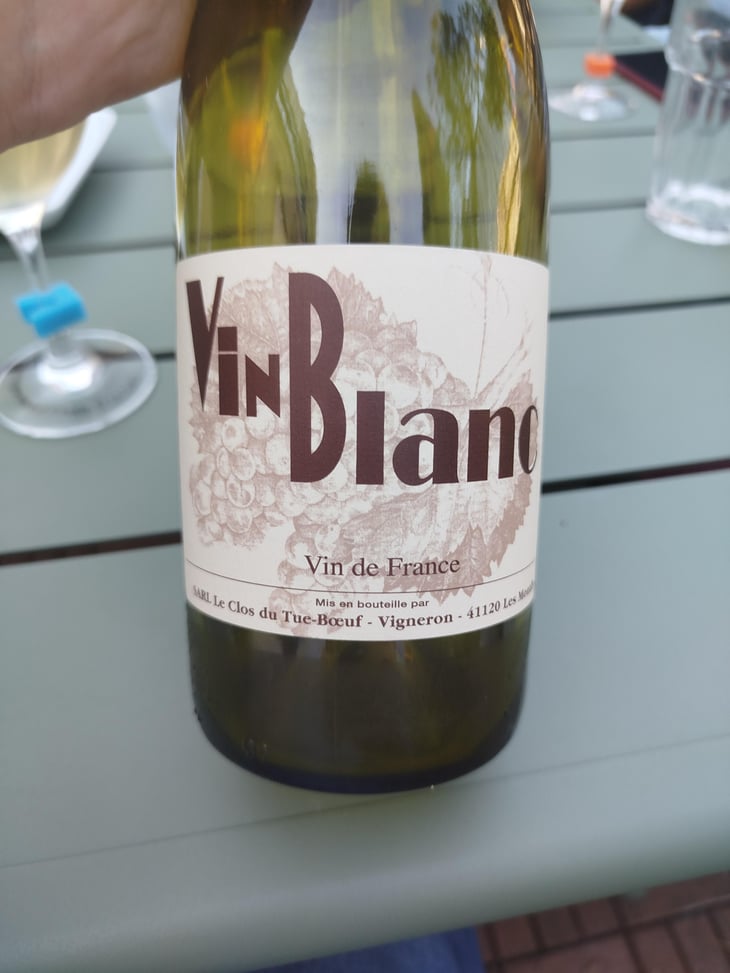 Vin Blanc - Clos du Tue-Bœuf - Zoé, Louise & Thierry Puzelat 