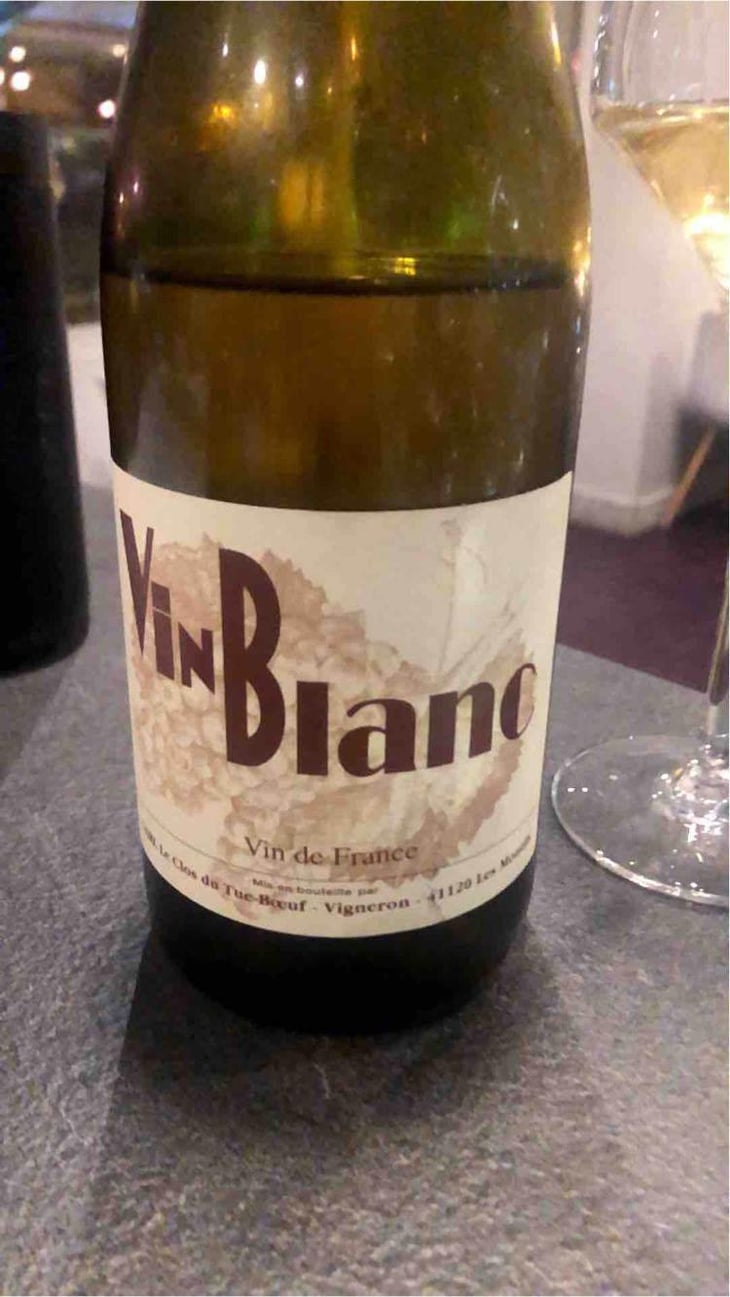 Vin Blanc - Clos du Tue-Bœuf - Zoé, Louise & Thierry Puzelat 