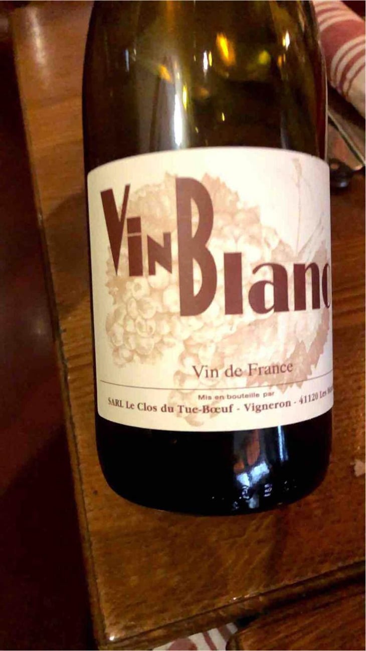 Vin Blanc - Clos du Tue-Bœuf - Zoé, Louise & Thierry Puzelat 