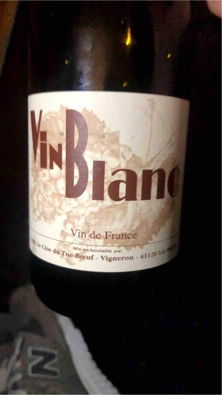 Vin Blanc - Clos du Tue-Bœuf - Zoé, Louise & Thierry Puzelat 