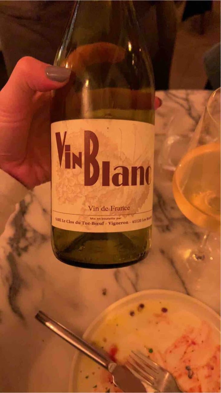 Vin Blanc - Clos du Tue-Bœuf - Zoé, Louise & Thierry Puzelat 