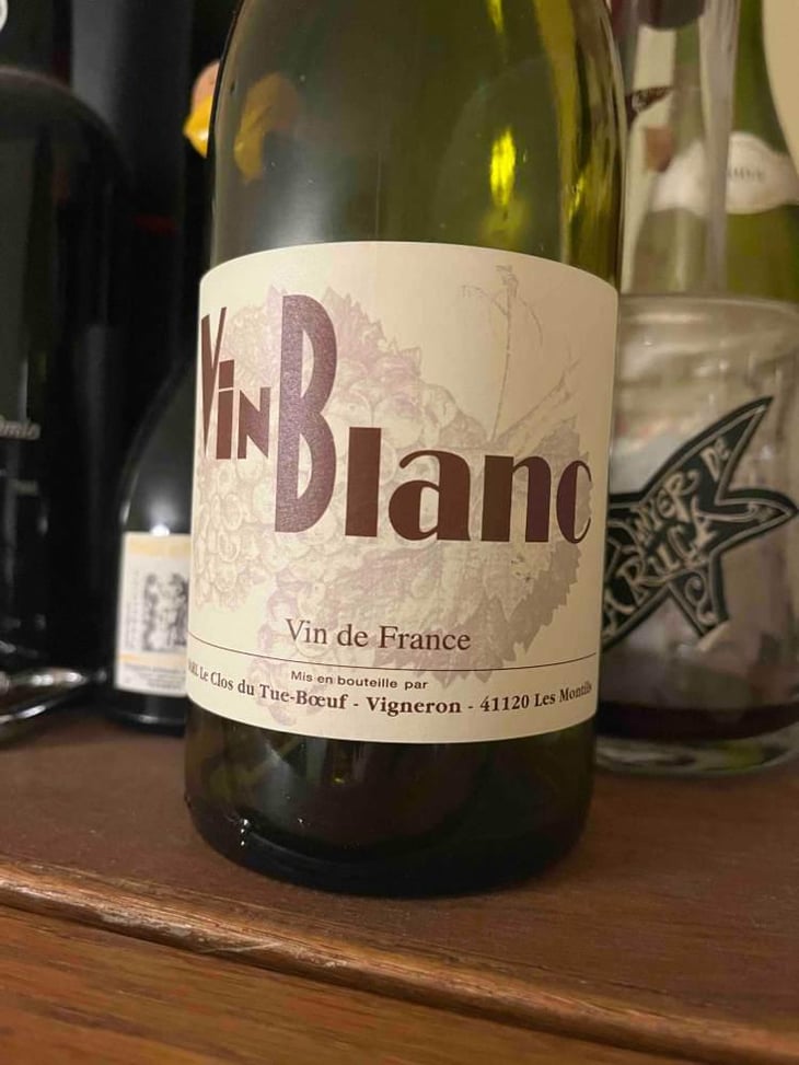 Vin Blanc - Clos du Tue-Bœuf - Zoé, Louise & Thierry Puzelat 