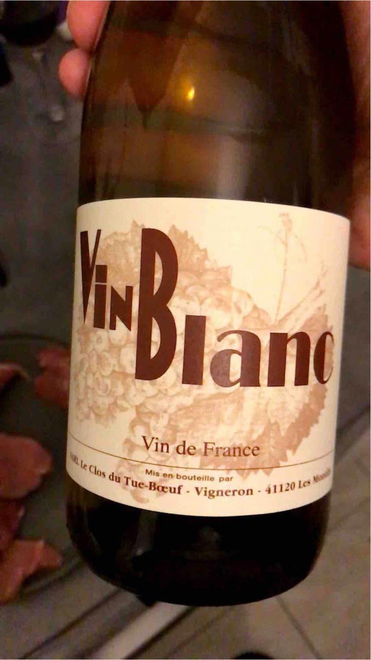 Vin Blanc - Clos du Tue-Bœuf - Zoé, Louise & Thierry Puzelat 