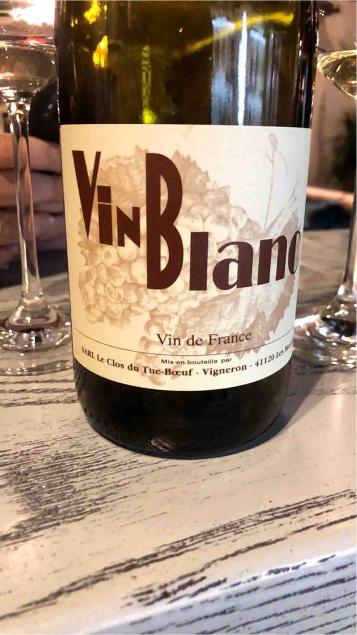 Vin Blanc - Clos du Tue-Bœuf - Zoé, Louise & Thierry Puzelat 