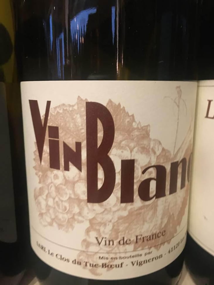 Vin Blanc - Clos du Tue-Bœuf - Zoé, Louise & Thierry Puzelat 