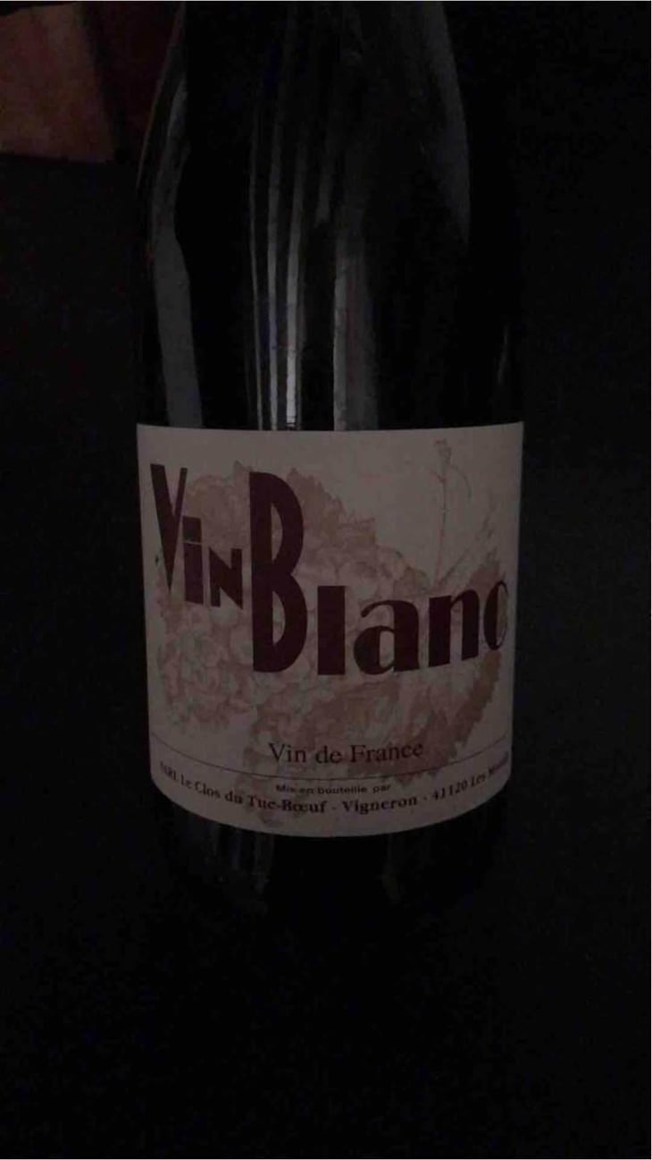 Vin Blanc - Clos du Tue-Bœuf - Zoé, Louise & Thierry Puzelat 