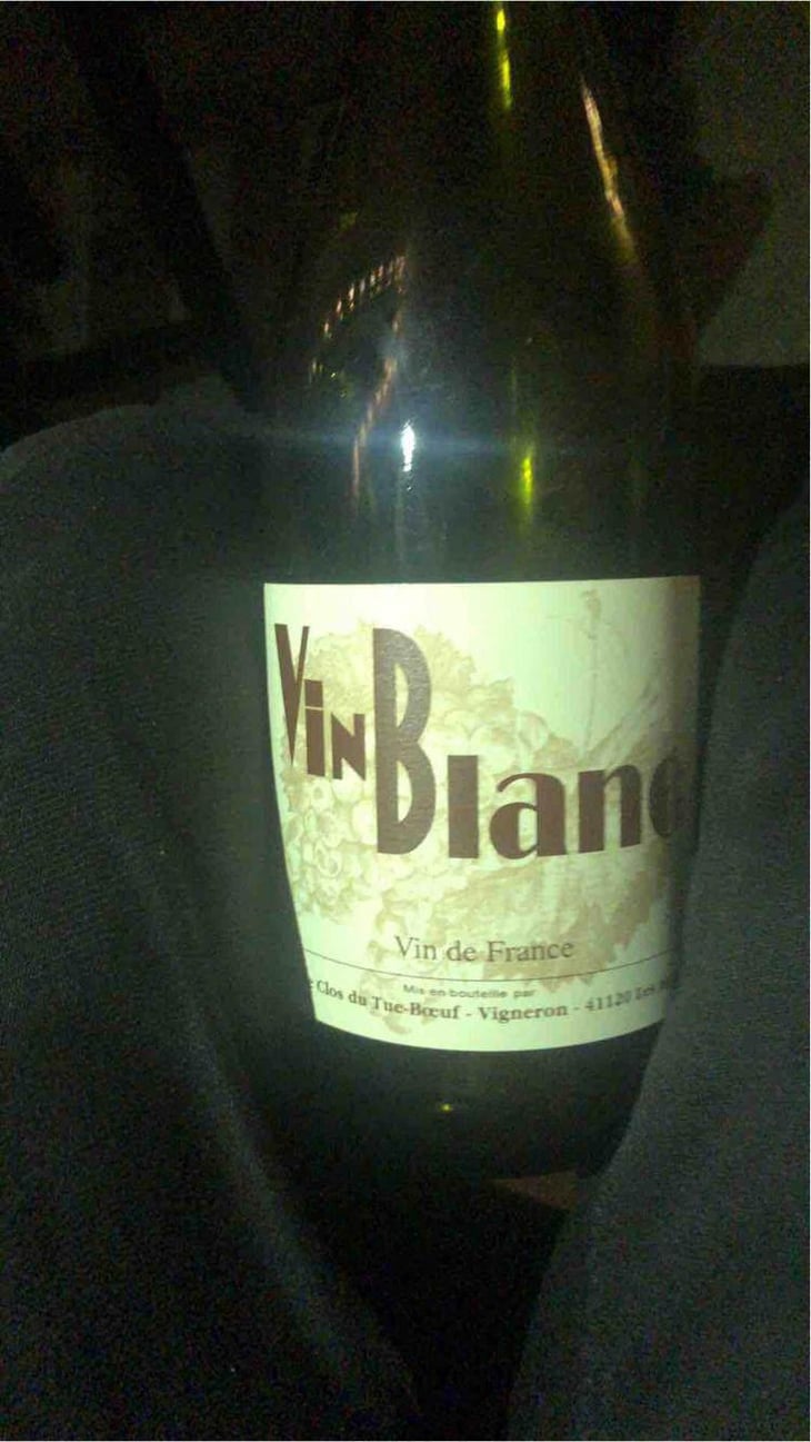 Vin Blanc - Clos du Tue-Bœuf - Zoé, Louise & Thierry Puzelat 