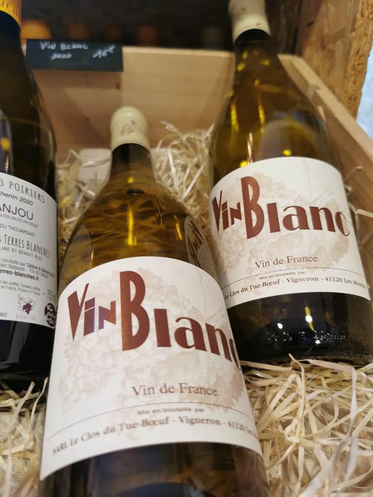 Vin Blanc - Clos du Tue-Bœuf - Zoé, Louise & Thierry Puzelat 