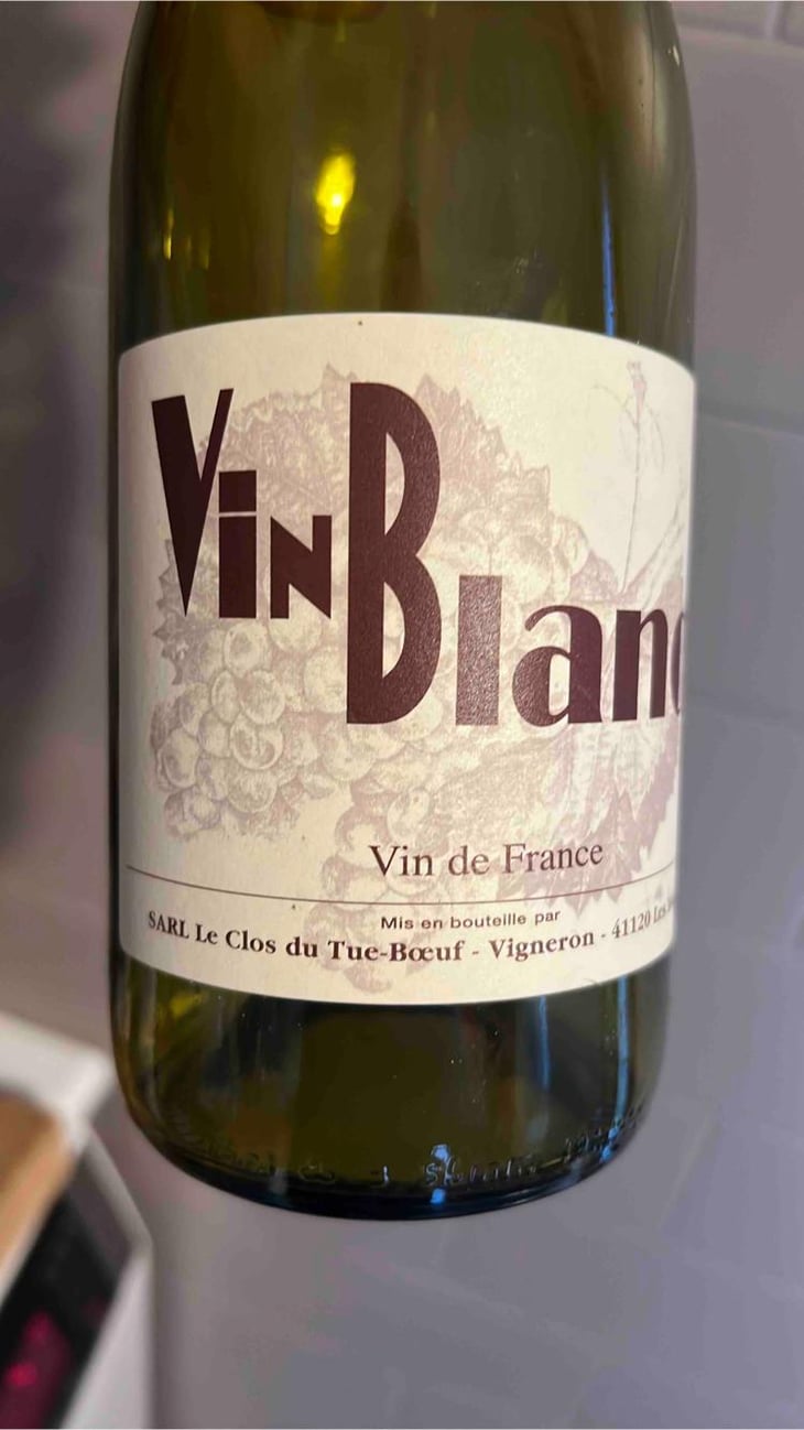 Vin Blanc - Clos du Tue-Bœuf - Zoé, Louise & Thierry Puzelat 