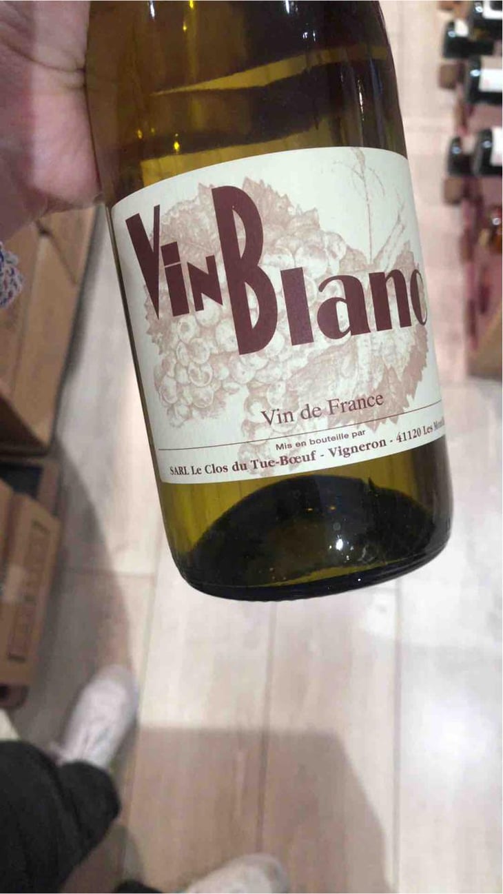 Vin Blanc - Clos du Tue-Bœuf - Zoé, Louise & Thierry Puzelat 