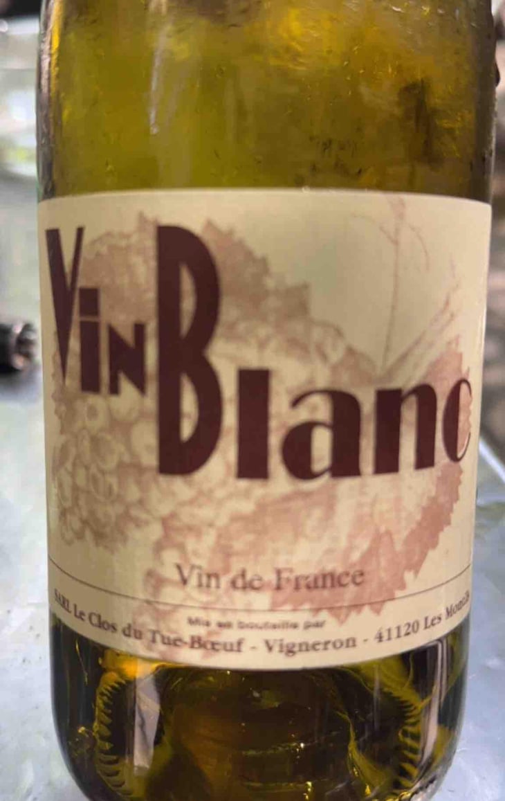 Vin Blanc - Clos du Tue-Bœuf - Zoé, Louise & Thierry Puzelat 