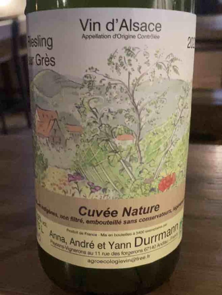 Riesling Sur Grès - Anna, André & Yann Durrmann - Anna, André & Yann Durrmann 
