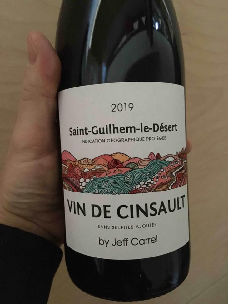 Vin de Cinsault - Jeff Carrel - Jeff Carrel 