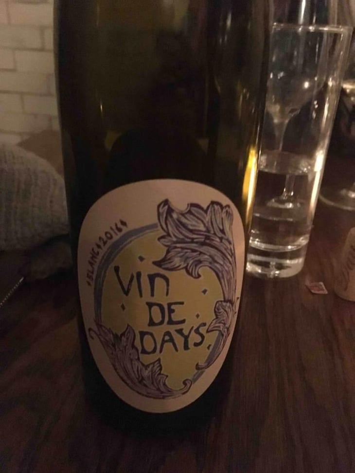 Vin de Days Blanc - Day Wines - Brianne Day 