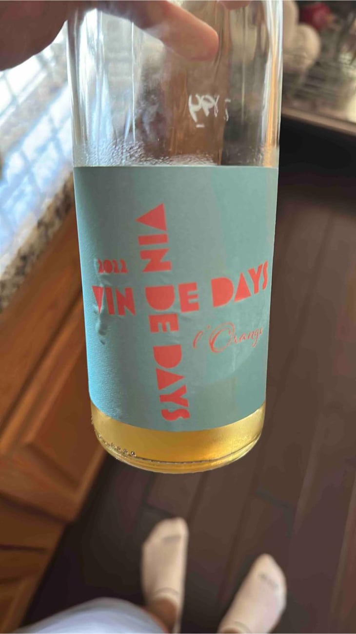 Vin De Days L’Orange - Day Wines - Brianne Day 