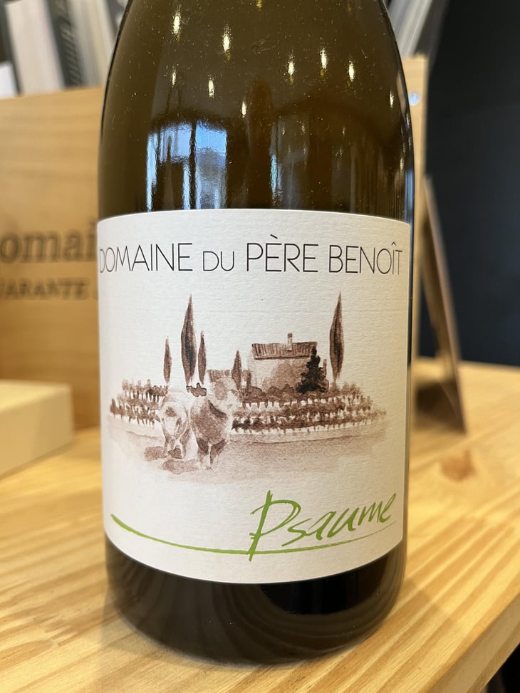 Vin de France "Psaume" - Domaine du Père Benoit - Anne Sophie & Benoit Bodson -2016