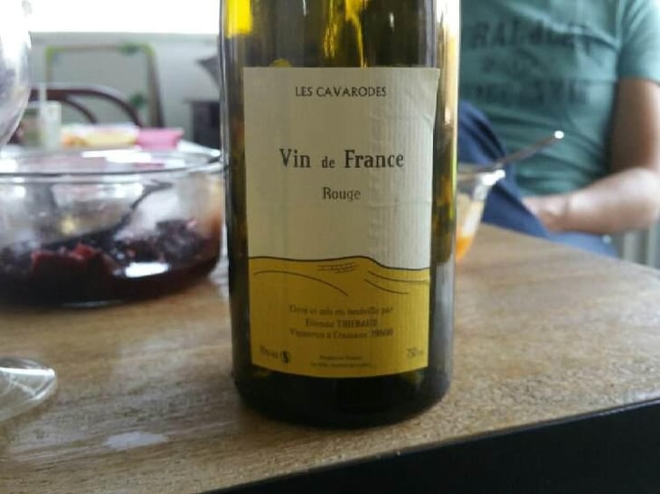 Vin de France Rouge - Domaine des Cavarodes - Etienne Thiebaud 