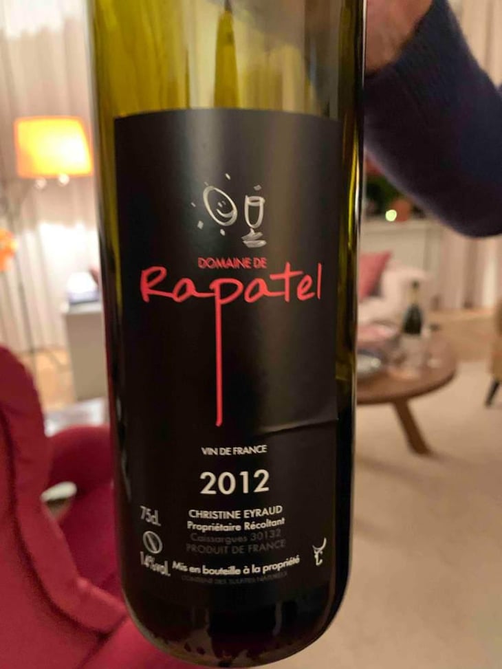 Gard Rouge 2018 - Domaine de Rapatel - Gérard Eyraud -2018
