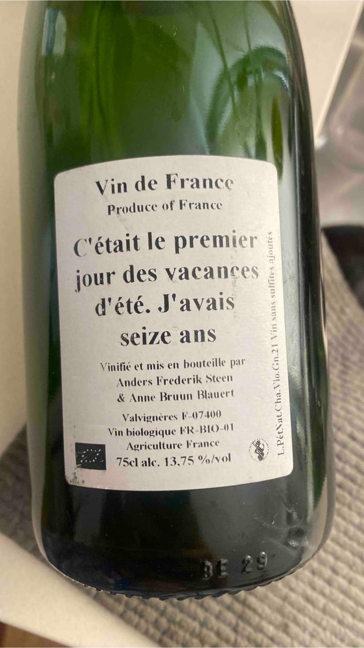 Vin De France - Domaine de Botheland - Rémi Dufaitre & Laurence Liatard 