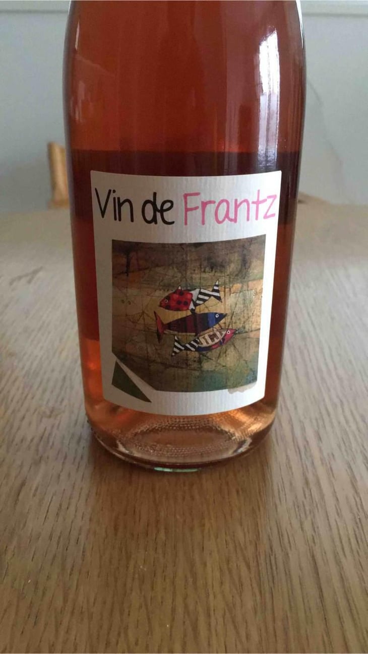 Vin de Frantz Rosé - Un Saumon Dans la Loire - Marie Thibault & Frantz Saumon 