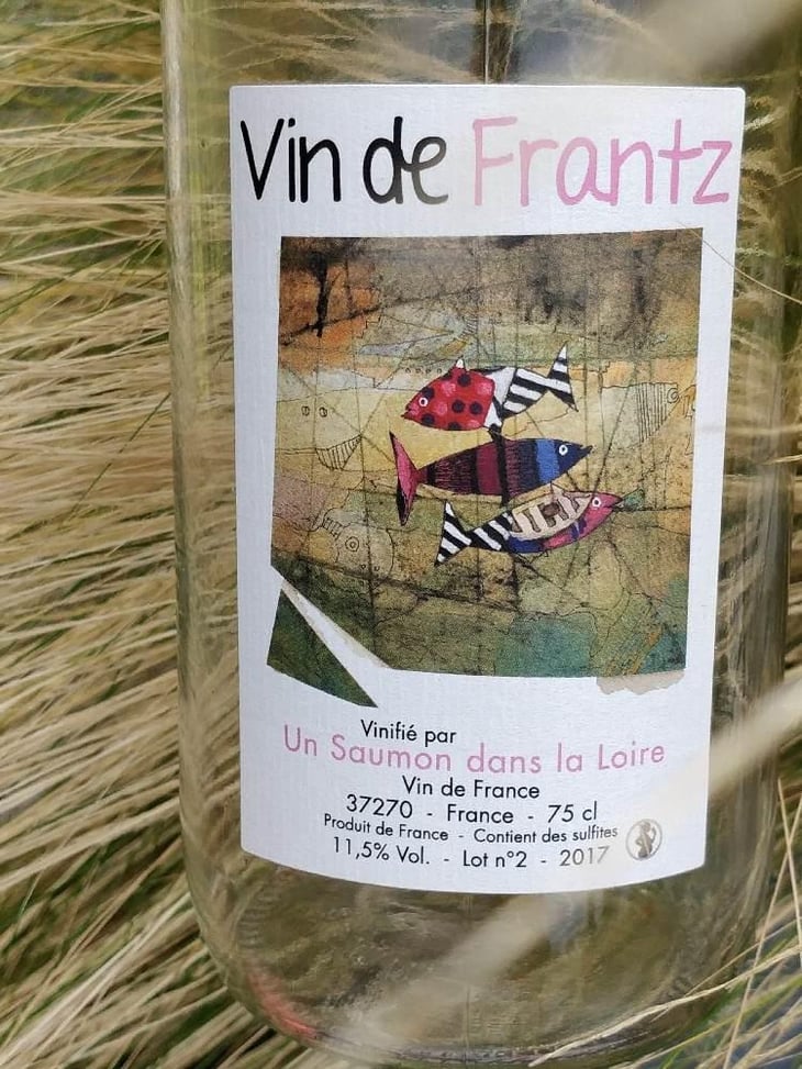 Vin de Frantz Rosé - Un Saumon Dans la Loire - Marie Thibault & Frantz Saumon 