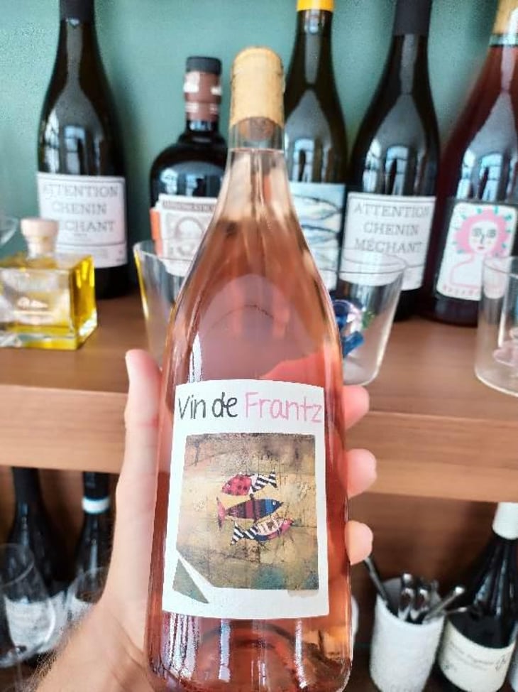 Vin de Frantz Rosé - Un Saumon Dans la Loire - Marie Thibault & Frantz Saumon 