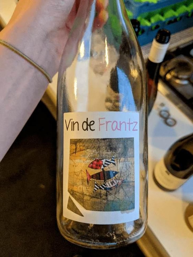 Vin de Frantz Rosé - Un Saumon Dans la Loire - Marie Thibault & Frantz Saumon 