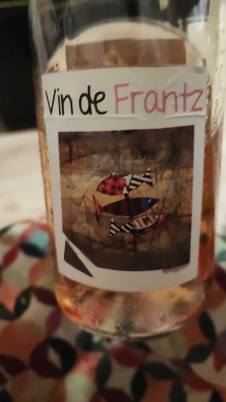 Vin de Frantz Rosé - Un Saumon Dans la Loire - Marie Thibault & Frantz Saumon 