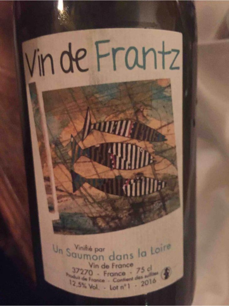 Vin de Frantz - Un Saumon Dans la Loire - Marie Thibault & Frantz Saumon 