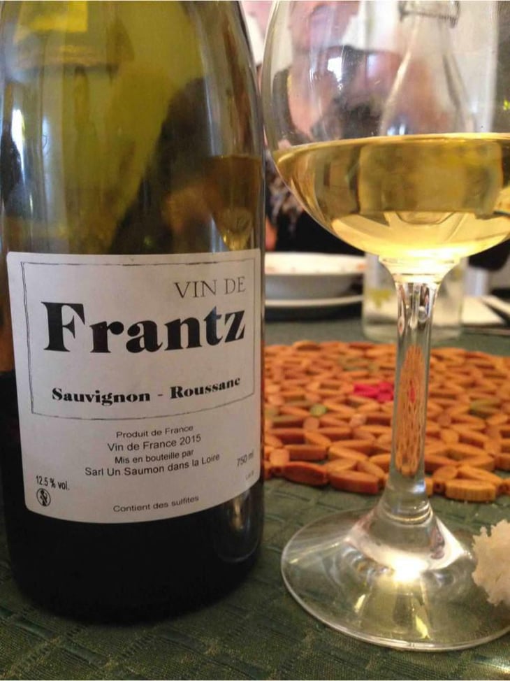 Vin de Frantz - Un Saumon Dans la Loire - Marie Thibault & Frantz Saumon 
