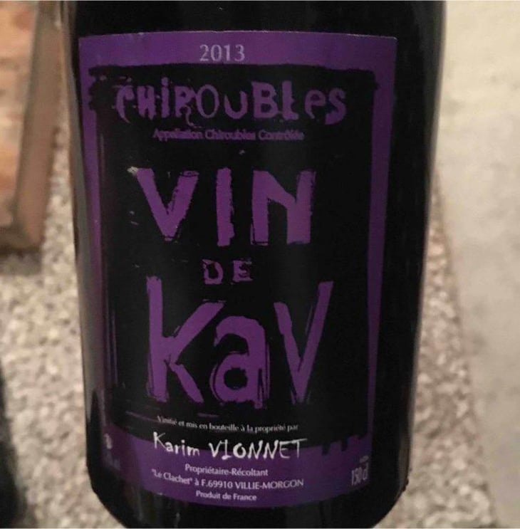 Vin de KAV - Karim Vionnet - Karim Vionnet 