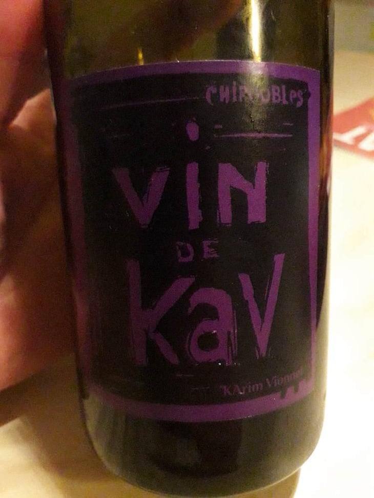 Vin de KAV - Karim Vionnet - Karim Vionnet 
