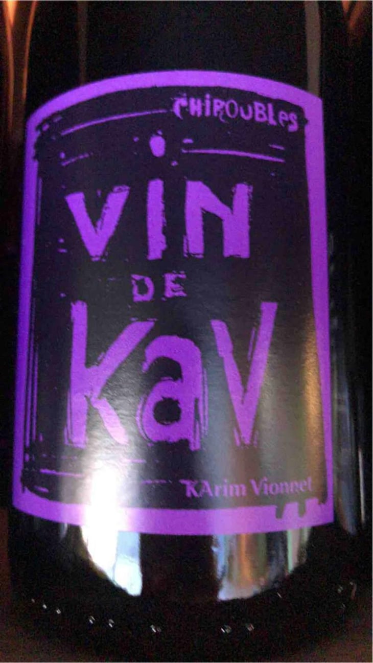 Vin de KAV - Karim Vionnet - Karim Vionnet 