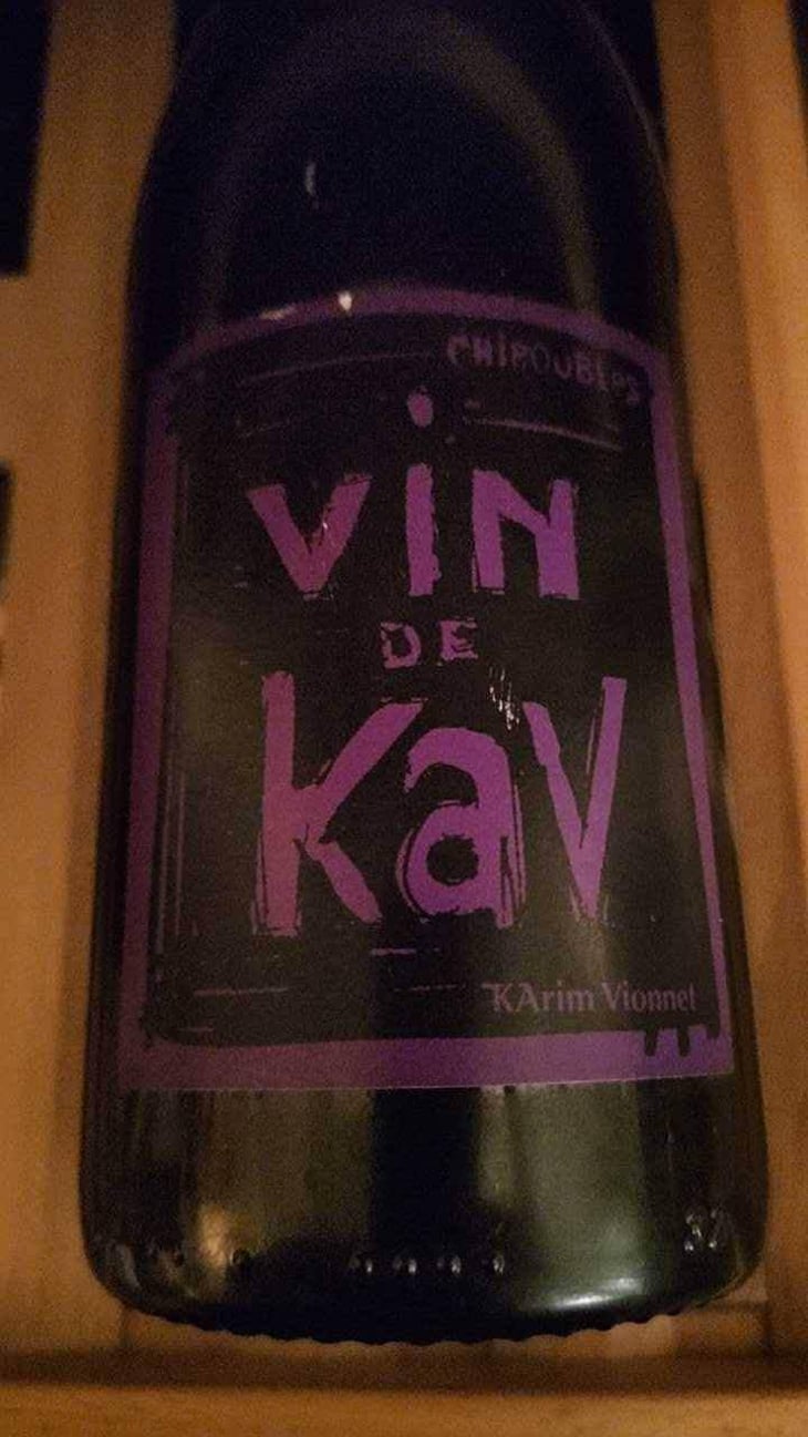 Vin de KAV - Karim Vionnet - Karim Vionnet 