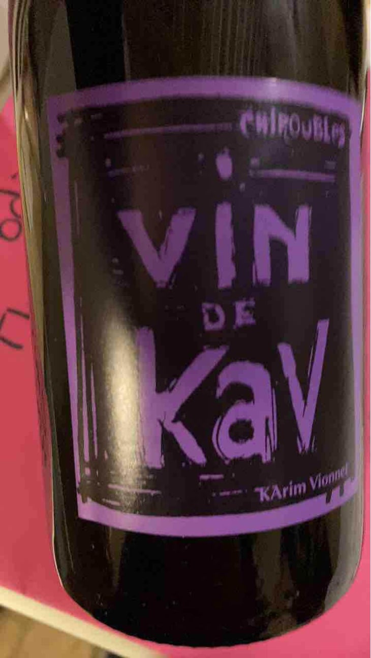 Vin de KAV - Karim Vionnet - Karim Vionnet 