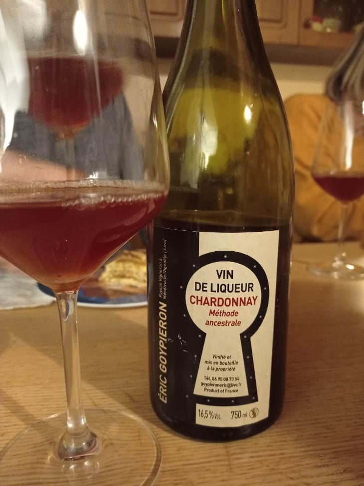 Vin de Liqueur - Chardonnay - L'Entre-Coeur - Eric Goypieron 