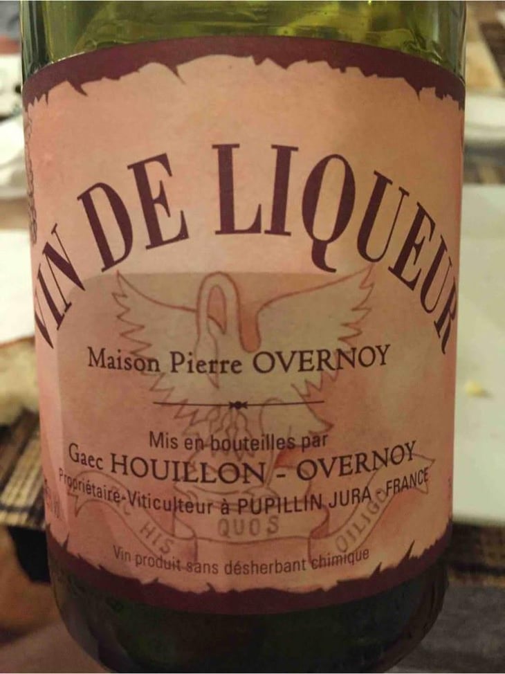 Vin de Liqueur - Maison Pierre Overnoy - Emmanuel Houillon & Pierre Overnoy 