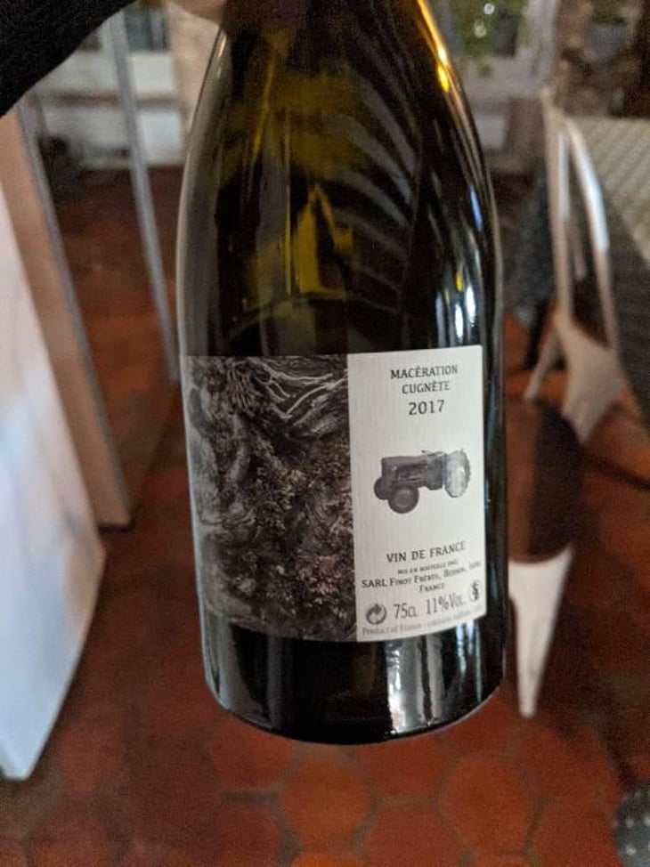 Vin de Macération Cugnette - Domaine Finot - Thomas Finot 