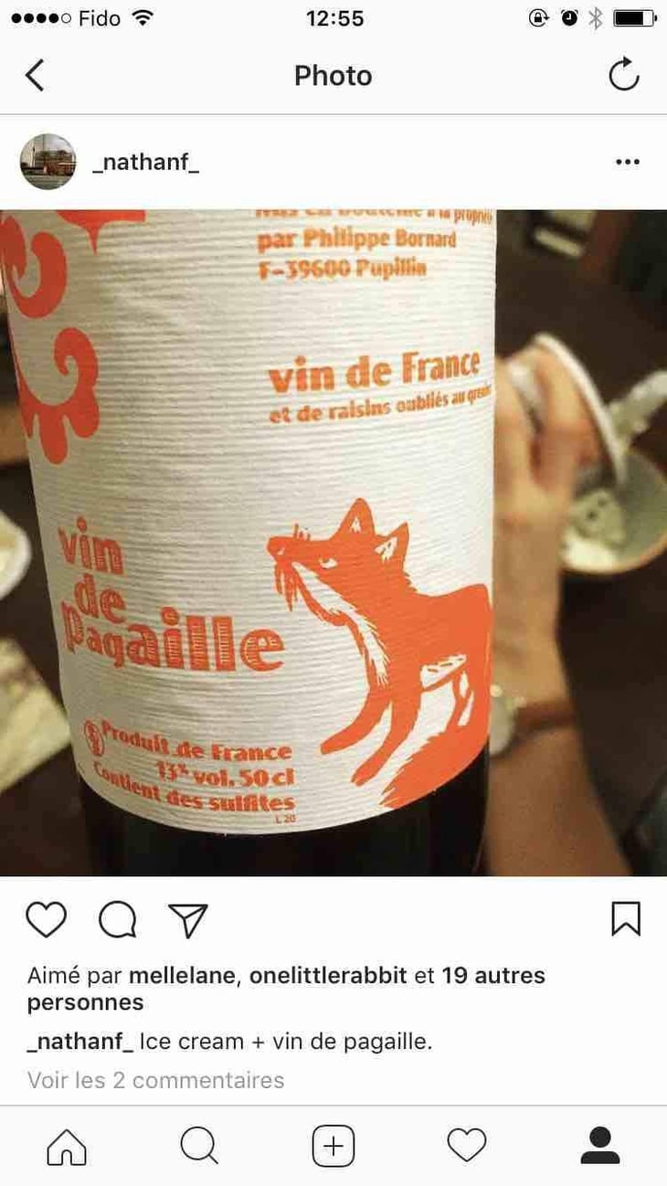 Vin De Bataille (doux) - Domaine Bornard - Tony Bornard -2020