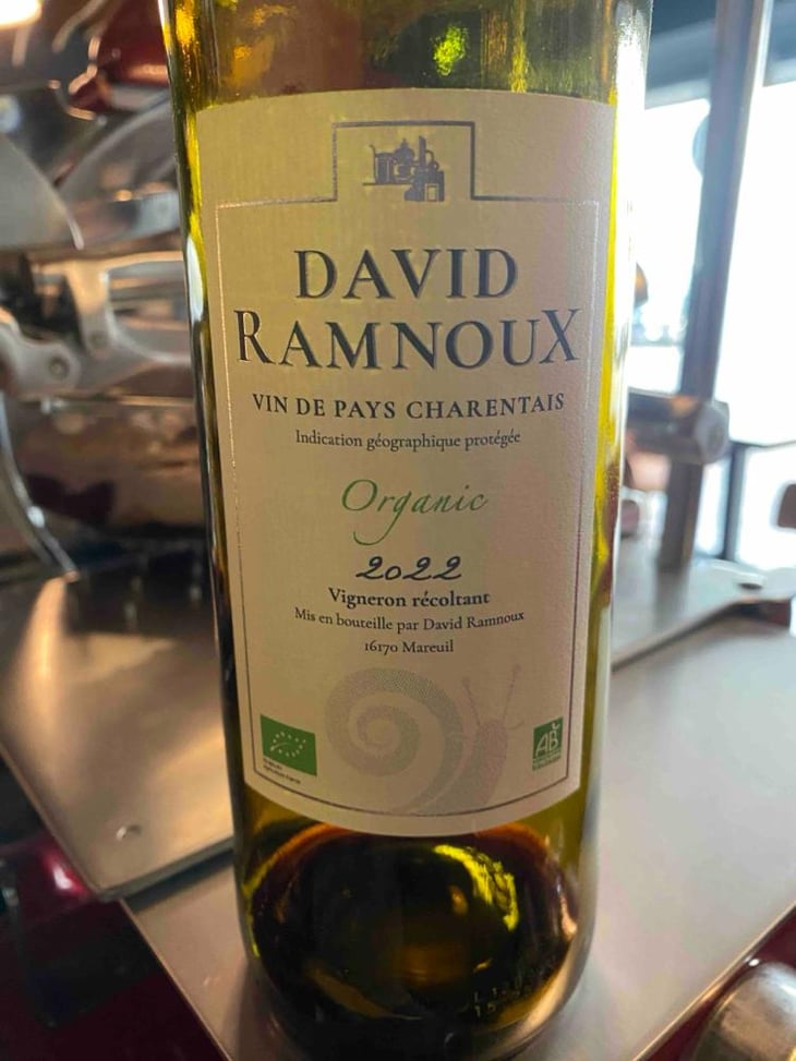 Vin De Pays Charentais - Charentais - David Ramnoux 