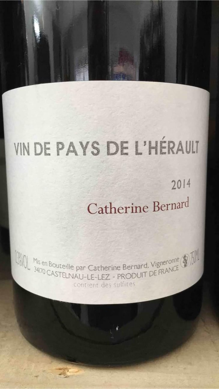Vin de Pays de l'Hérault - Catherine Bernard - Catherine Bernard & Nicolas Allain 