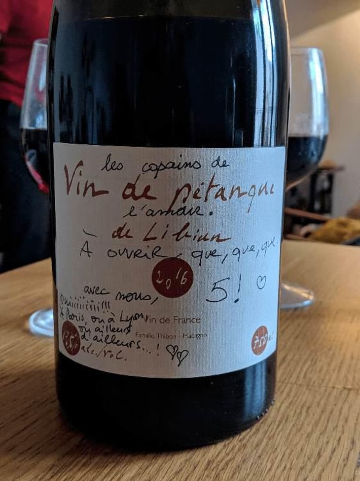 Vin de Pétanque - Mas de Libian - Hélène Thibon 