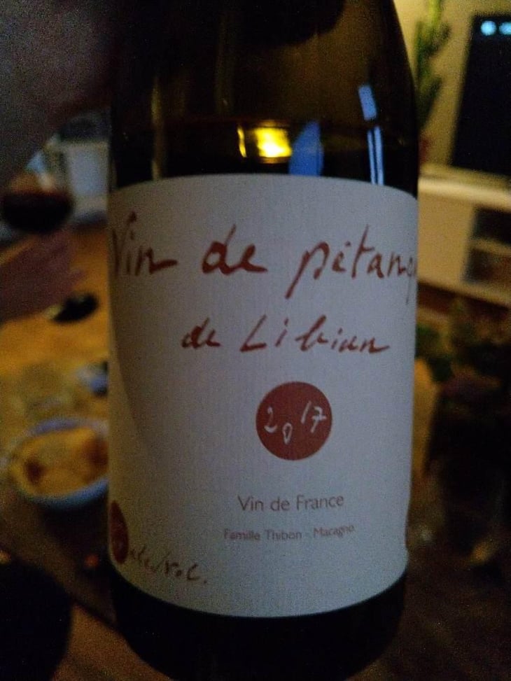 Vin de Pétanque - Mas de Libian - Hélène Thibon 