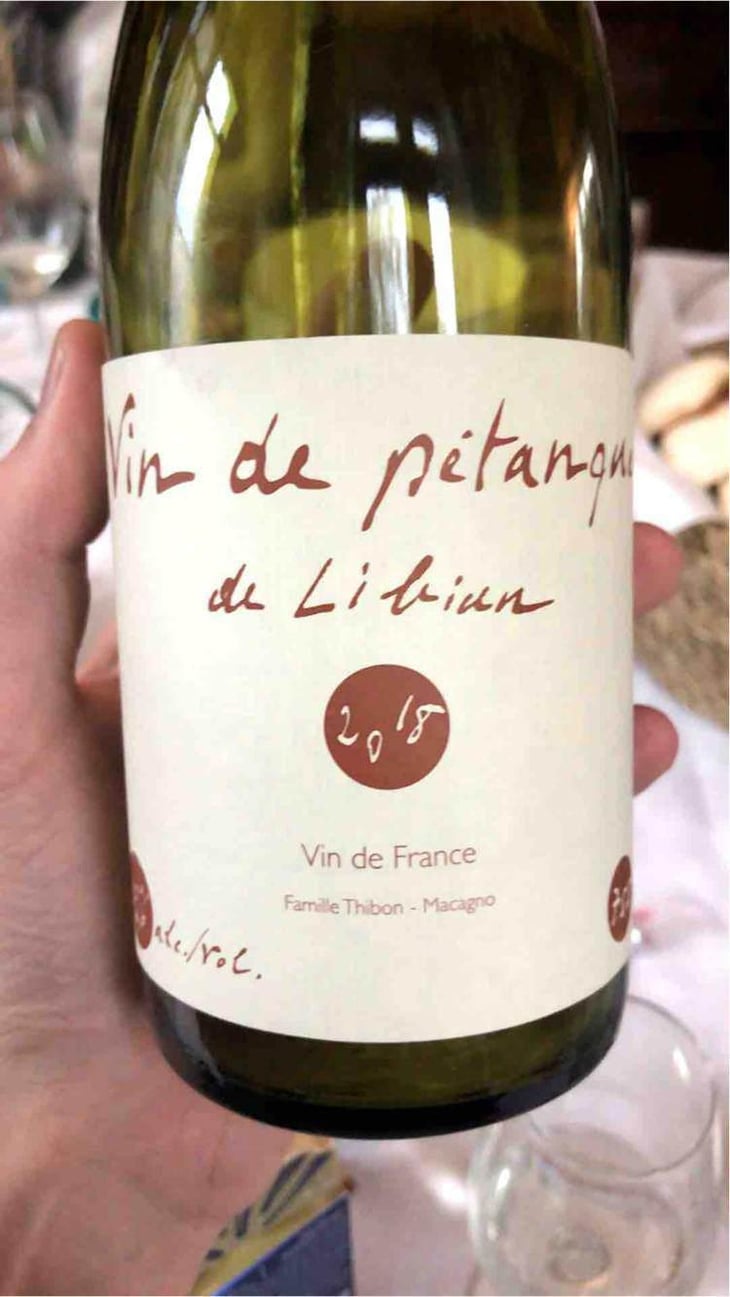 Vin de Pétanque - Mas de Libian - Hélène Thibon 